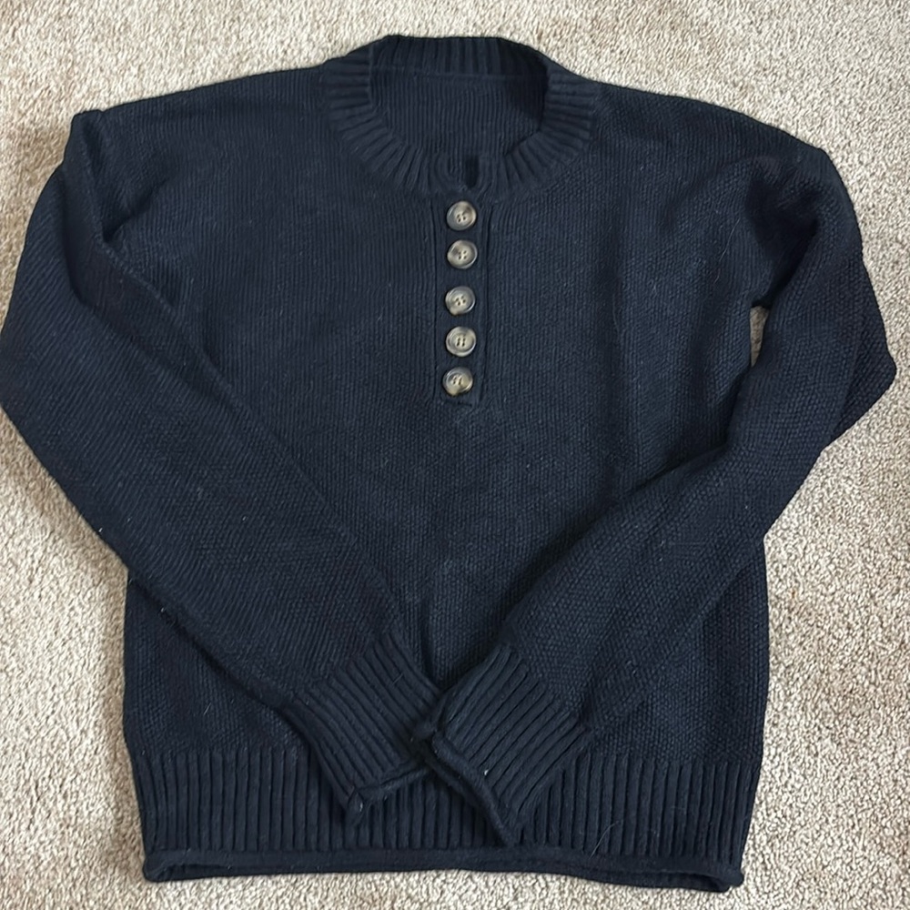 Black sweater